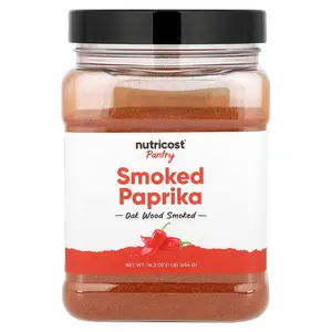 Nutricost Pantry, Smoked Paprika, Oak Wood Smoked, 16.2 oz (454 g)