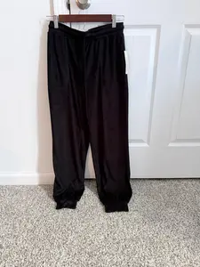 Black Joggers Tight Ankle