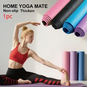 Yoga Mat Non Slip, Durable 3mm EVA Fitness Exercise Mat, Pro Yoga Mats for Women and Men, Workout Mats for Home, Pilates and Floor ，Multifunctional Portable Outdoor Picnic Mat,Exercises Home Gym Essential