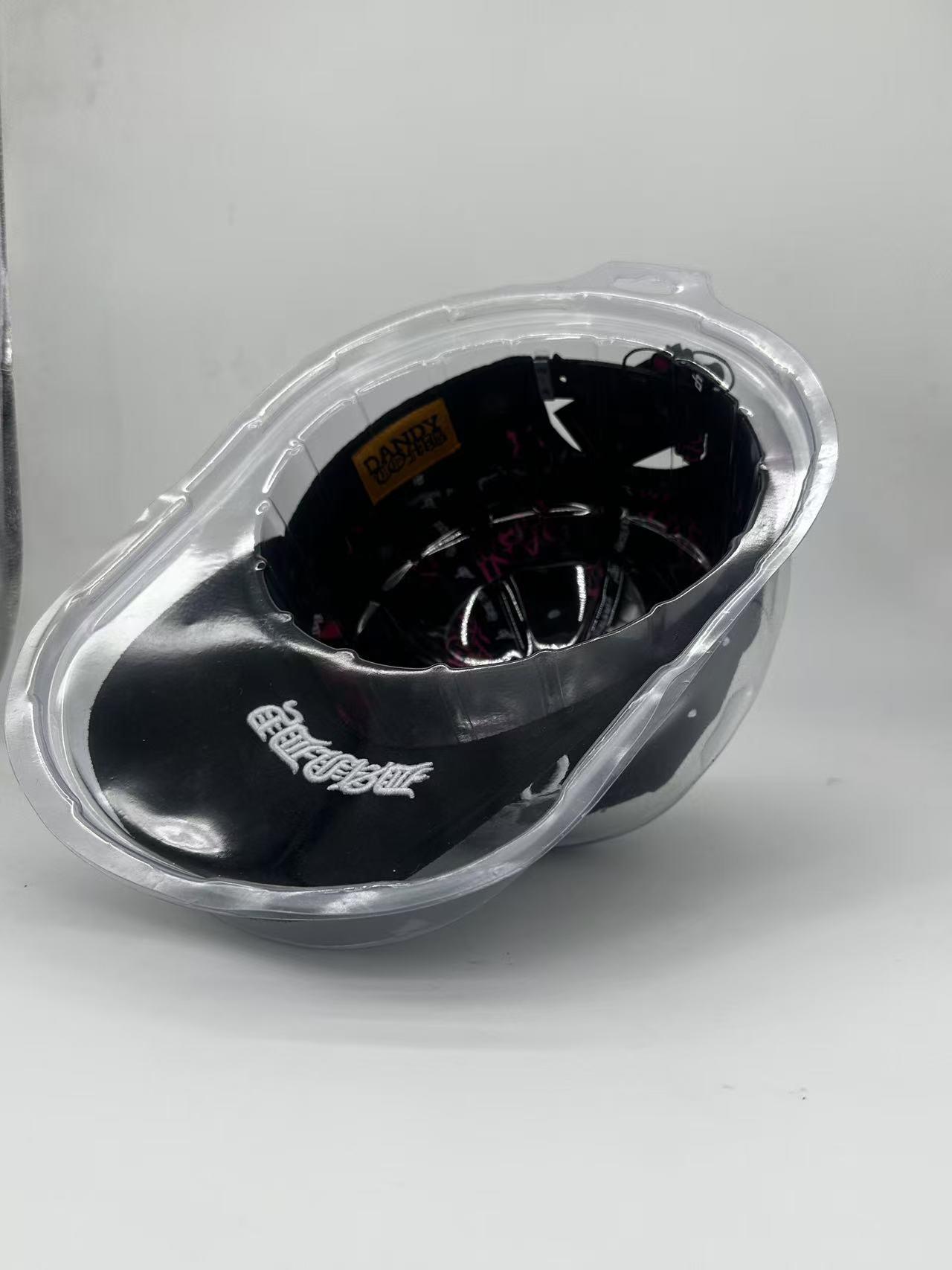 Cool Streetwear Snapback Hat - Black Embroidered "For All Our Haters" Cap, Unisex Hip Hop Headwear for Skate & Street Style(Built-in Chip)