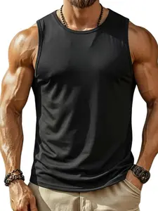 Men's Summer Sleeveless Tank Tops, Ultra-Stretch Breathable Sweat-Wicking Fabric, Gym Muscle Show off Shirts, Athletic Activewear, Multi-Pack Comfort & Fashion