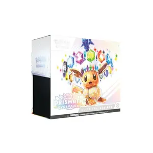 Prismatic Evolutions Elite Trainer Box (Sealed or Opened) Guaranteed Booster Packs Hobby Trading Cards