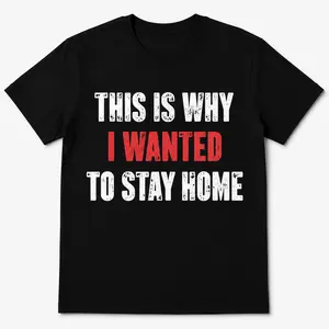 Funny Introvert T-Shirt, This Is Why I Wanted To S
