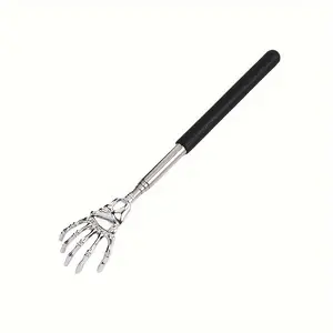 Extendable Back Scratcher, Portable Telescoping Design, Lightweight, Durable Stainless Steel Material, Ideal for Back & Neck Relief, Body Care