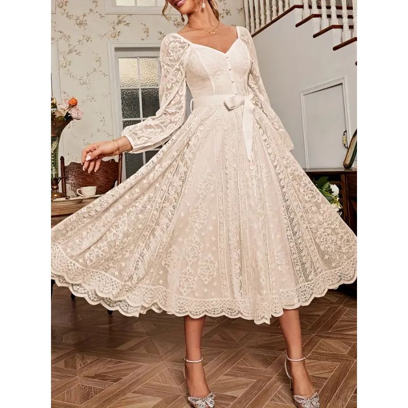 vintage dresses long - TikTok Shop