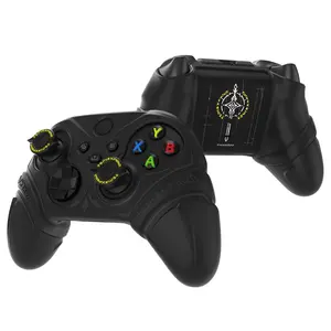 PlayVital Silicone Controller Cover for Xbox Series X/S with Thumbstick Cap & Sticker- Runes Edition Anti-Slip Grip Skin, Shockproof Protector for Xbox Core Wireless Controller(Black) Protection Gaming Accessories