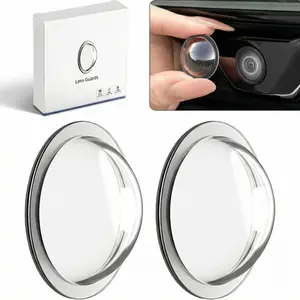 (2-pack) Car Camera Lens Protector - Provides 360° protection, resistant to scratches and water, compatible with most vehicle cameras (diameter 2.26cm)