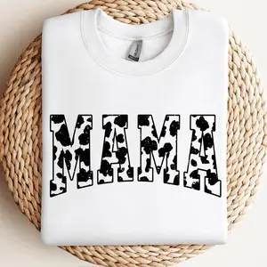 Mama Cow Print Women Wear