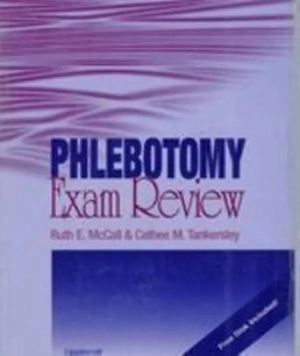USED Book - Phlebotomy Exam Review by Ruth E. McCall (Paperback) - english