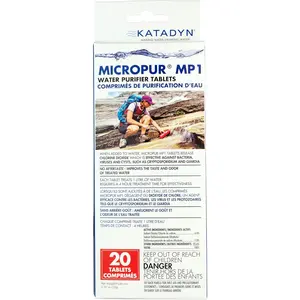 Katadyn Micropur MP1 Purification Tablets (20 Count)