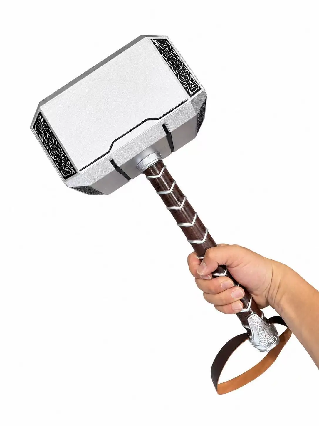Kinstore 18" PU Foam Mjolnir Hammer for Cosplay Super Hero Replica Halloween