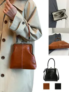 Fashionable Shell Women's Bag, New Versatile Handheld Shoulder Crossbody Clutch, Pure Color PU Material, Ideal for Daily Commute Parties Shopping Crossbody Purses