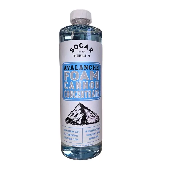 AVALANCHE Foam Cannon Concentrate Car Wash Soap - Vehicle Cleaner, Car Care Products for Automotive, Motorcycle & Boat Care, Produces More Foam, Boats