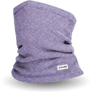 Winter Neck Gaiter Warmer, Windproof Fleece Face Mask Cover, Cold Weather Ski Scarf for Men and Women