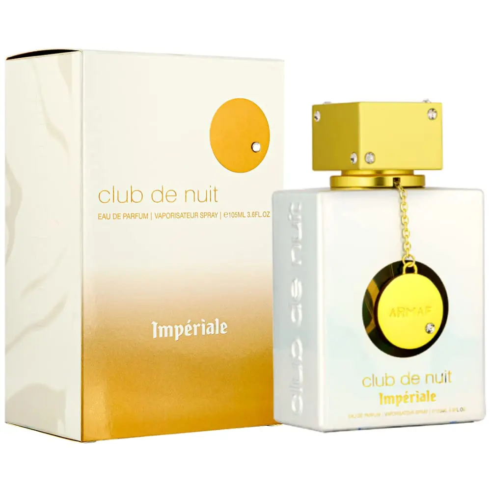 Armaf Club De Nuit Imperiale Eau de Parfum, Luxury Citrus Floral Aroma for Adults, Unisex Signature Scent with Woody & Amber Musk, 105ml, Floral Scented Fragrance, Spicy, Women's Fragrance, Perfumes For Women, Alcohol-Based For Longevity, 3.6 Fl Oz, Edp,,