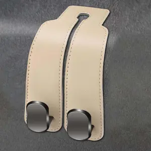 Car Seat Back Storage Hook, Car Seat Hooks for Purses and Bags, Universal Car Seat Headrest Hooks, Car Interior Accessories, Holder Automotive