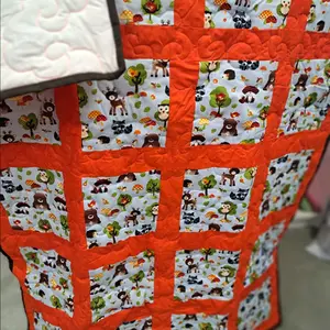 fury woodland animals Cotton Lightweight Washable