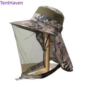 2026 Summer Sun Hat with Mesh Face Shield — UV Protection, Insect Repellent, and Sunshade — Unisex Outdoor Fishing and Hiking Cap