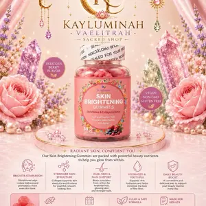 Kaylumi Skin Brightening Edible Dietary Supplement Gummies with Green Tea Leaf Powder