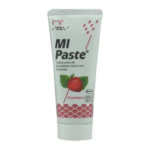 GC MI Paste with Recaldent - Strawberry - Tooth Whitening, Orthodontics, Hypersensitivity, Dry Mouth.