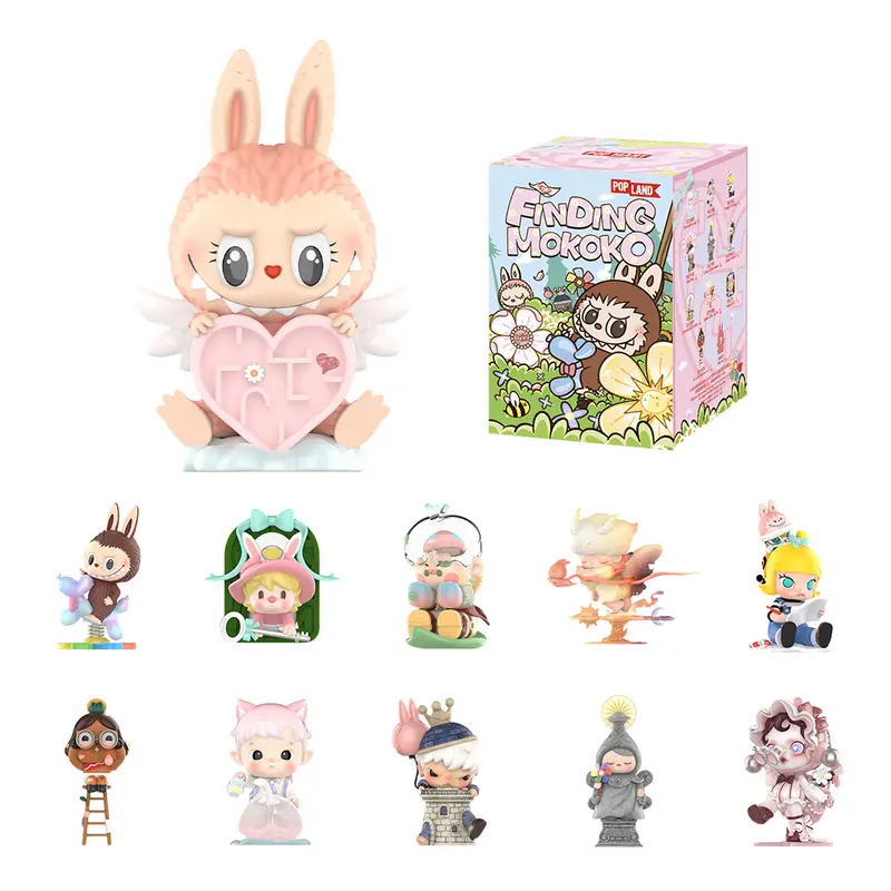 POP MART Finding MOKOKO Series Figures, Blind Box, Mystery Box