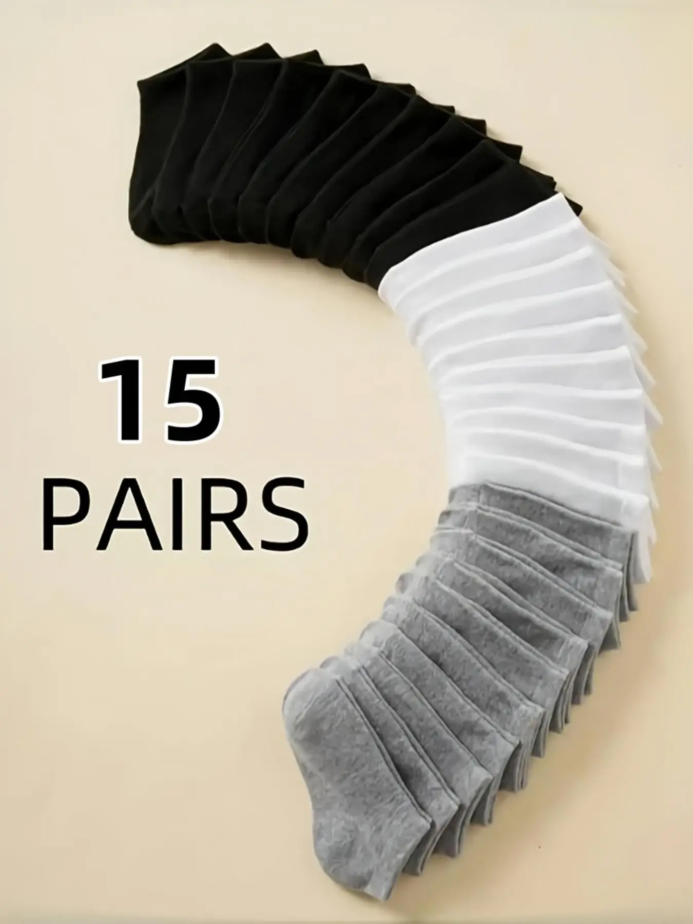 Unisex Solid Color Calf Socks, Breathable Casual Comfortable Sweat-absorbing Socks for Daily Wear, Kids Socks for All Seasons