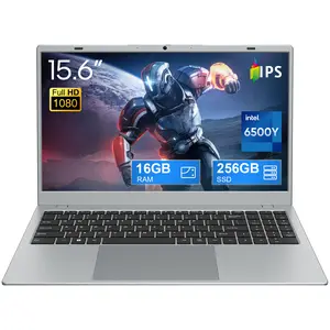2026 New 15.6" FHD Laptop 16GB RAM 256GB SSD Intel Pentium Gold 6500Y up to 3.4GHz, WiFi 5 Bluetooth 5.0 Thin Lightweight Portable Notebook for Work, Study & Office