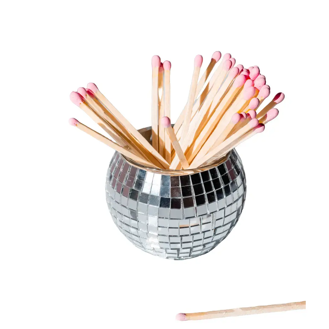 Disco Ball Match Striker & Matches Bundle