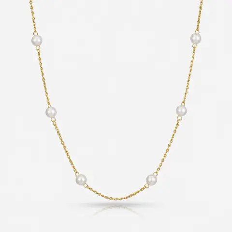 EVRY JEWELS Gold or Silver Plated Women's Hypoallergenic Lover Girl Necklace