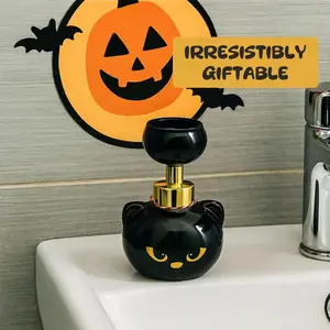 Cat Paw Foam Soap Dispenser – Cute Refillable Foaming Pump That Prints Paw-Shaped Foam – Fun Bathroom & Kitchen Hand Soap Bottle for Kids, Cat Lovers & Holiday Gift
