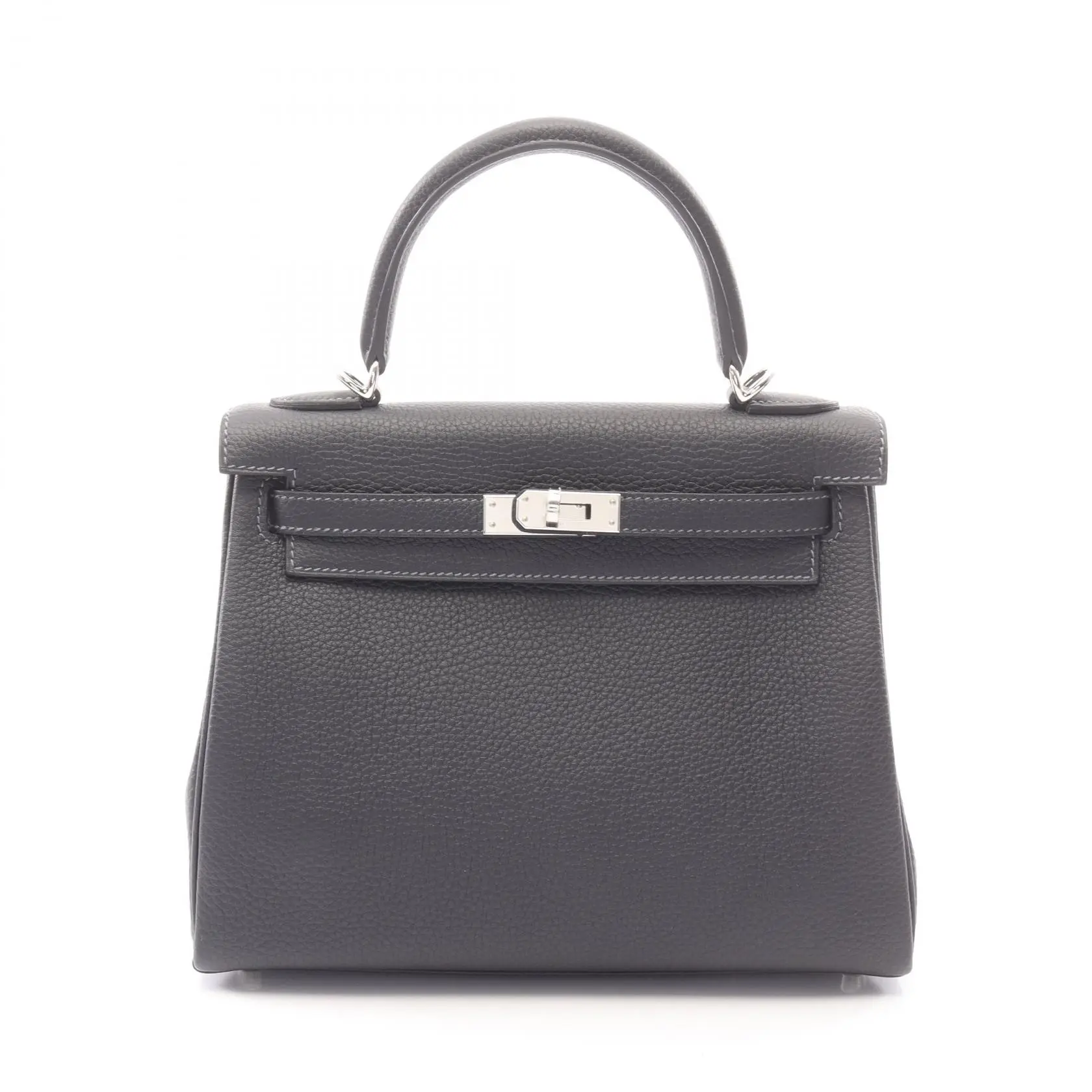 Pre-owned HERMÈS Calfskin Shoulder Bags Hermes Kelly25 Togo