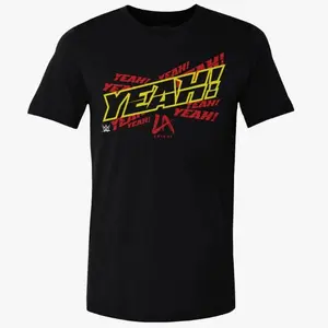 LA Knight Yeah Repeat shirt, Graphic Tee For Men And Women, WWE Merch, Wrestling Tee, 2025 Wrestler Shirt, WWE Shop Style, Wrestling Fan Gift, WWE fan clothing
