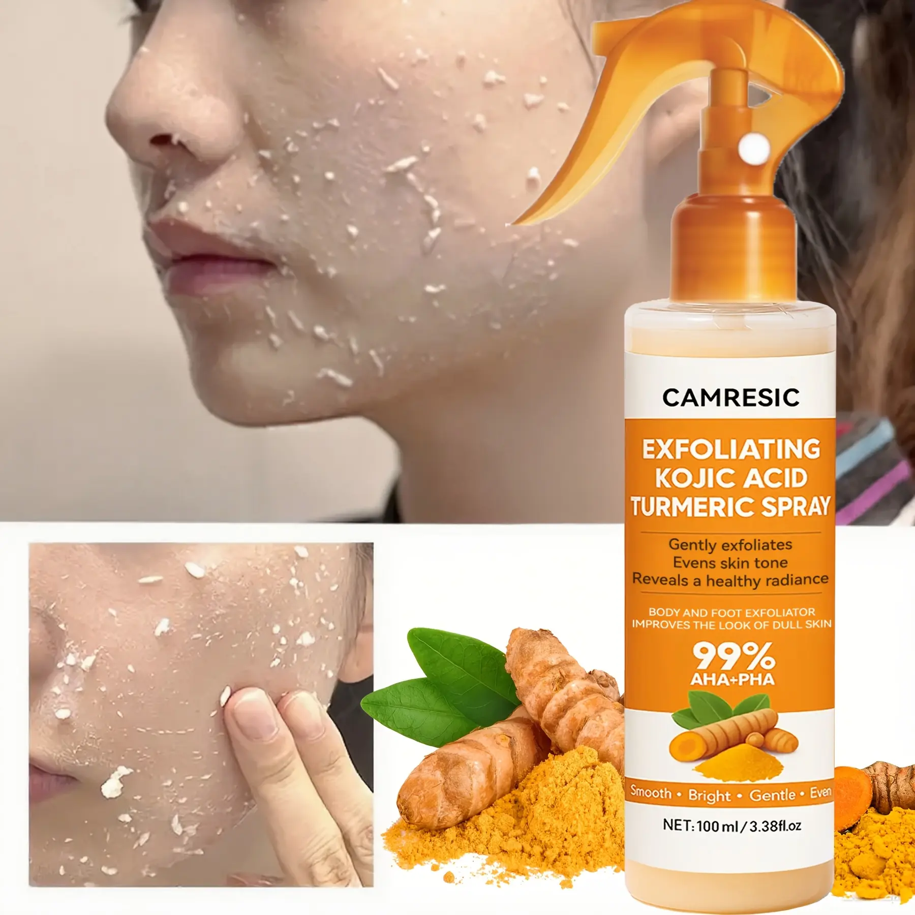 5-Minute Magnesium Oil Spray—Body Massage Oil with a Powerful Formula—Specially designed for the skin on the back, shoulders, knees, and ankles, it provides deep hydration, absorbs quickly, and soothes the back, knees, and other areas.