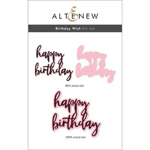 Birthday Wish Die Set