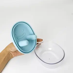 Reusable Silicone Snack Box, Flip Top, Round, Hand Wash, Ideal for Cookies, No-Mess, Space-Saving, Stackable, Perfect for Outdoors, Camping, Office, Lunch