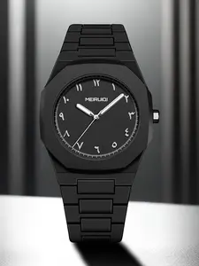 Men's Fashion Round Dial Quartz Watch, with Box, Fashion Watch for Party, Daily Decor, Trendy All-match & Exquisite Watch for Birthday Gift