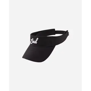 Embroidered Bad Visor in Black