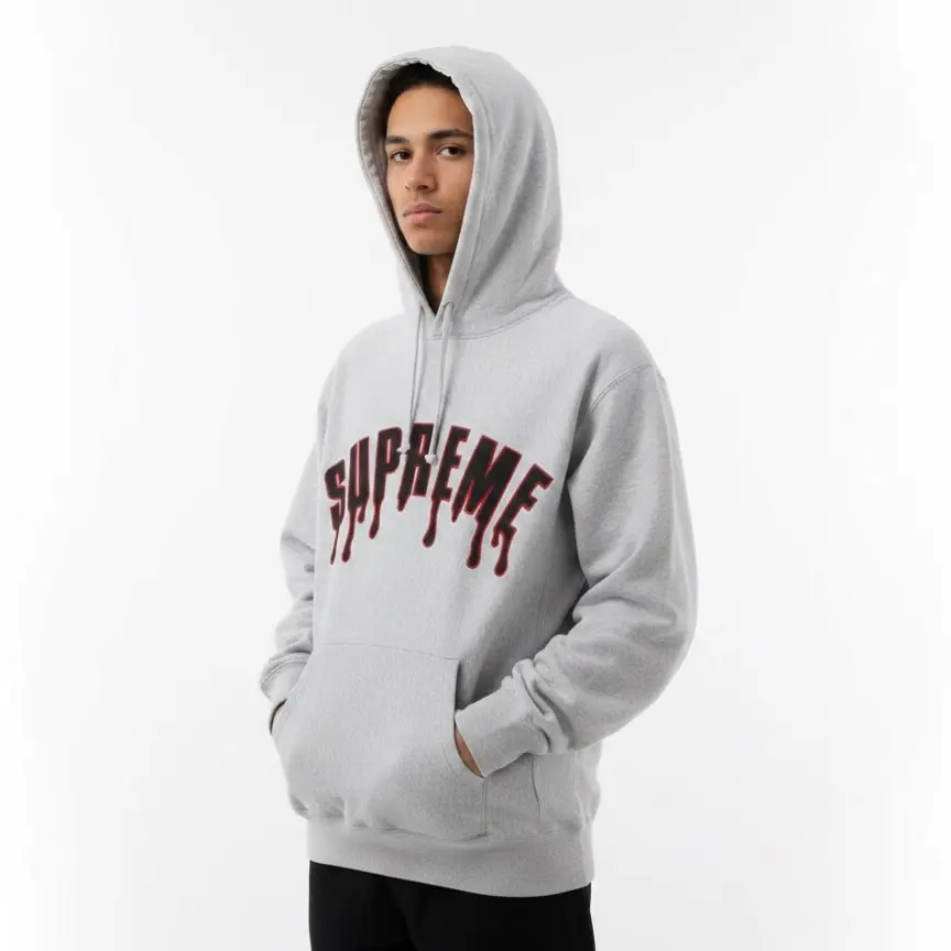 Men's Supreme Ghostface Hoodie, Casual Men's Top for Daily Wear