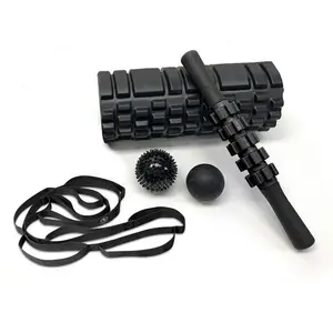 Full Body 5-Piece Fitness Recovery Kit, Includes Carry Bag