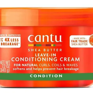 Cantu Shea Butter Leave-In Conditioning Repair Hair Cream - 12 fl oz