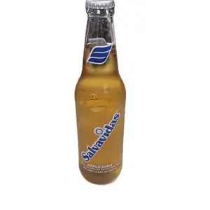 3 Packs Salvavidas vidrio Sabor Manzana 350ml