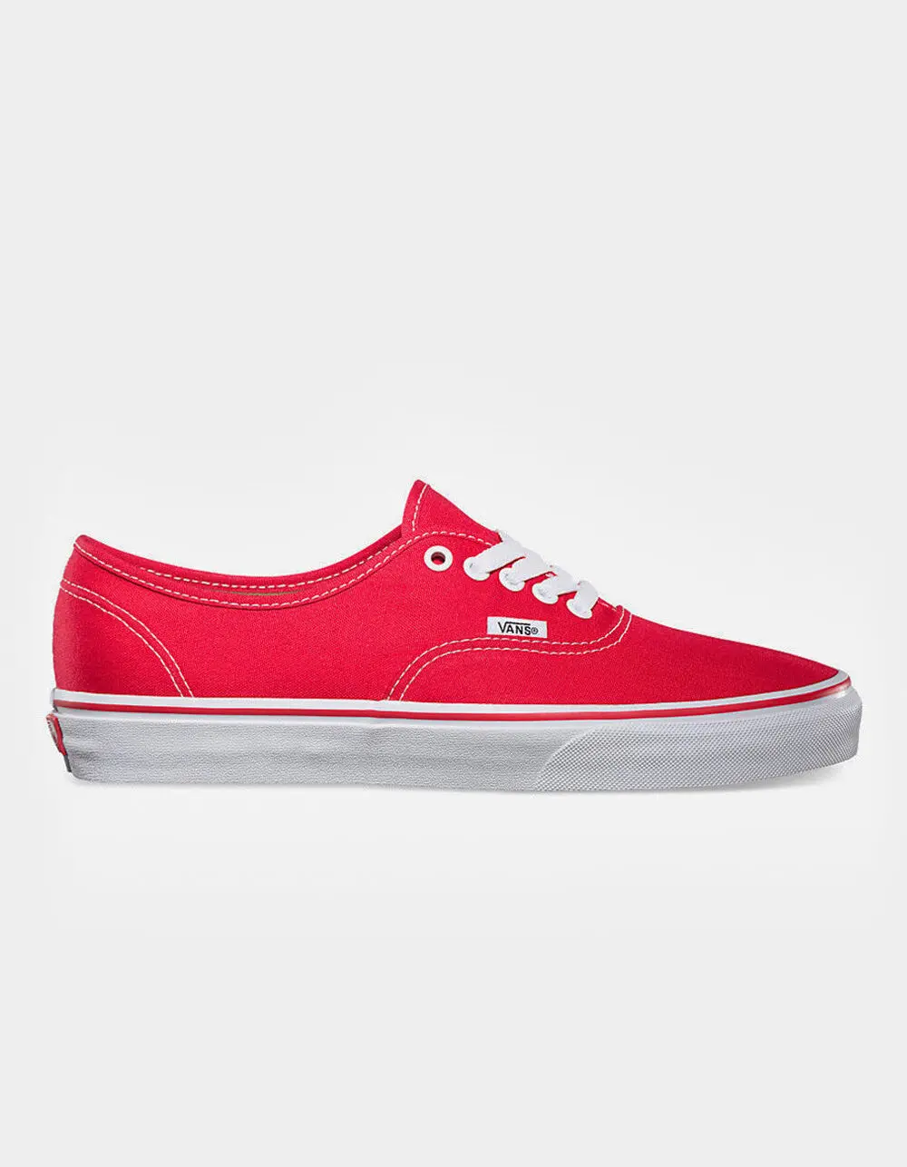 VANS  Mens Authentic Red Shoes