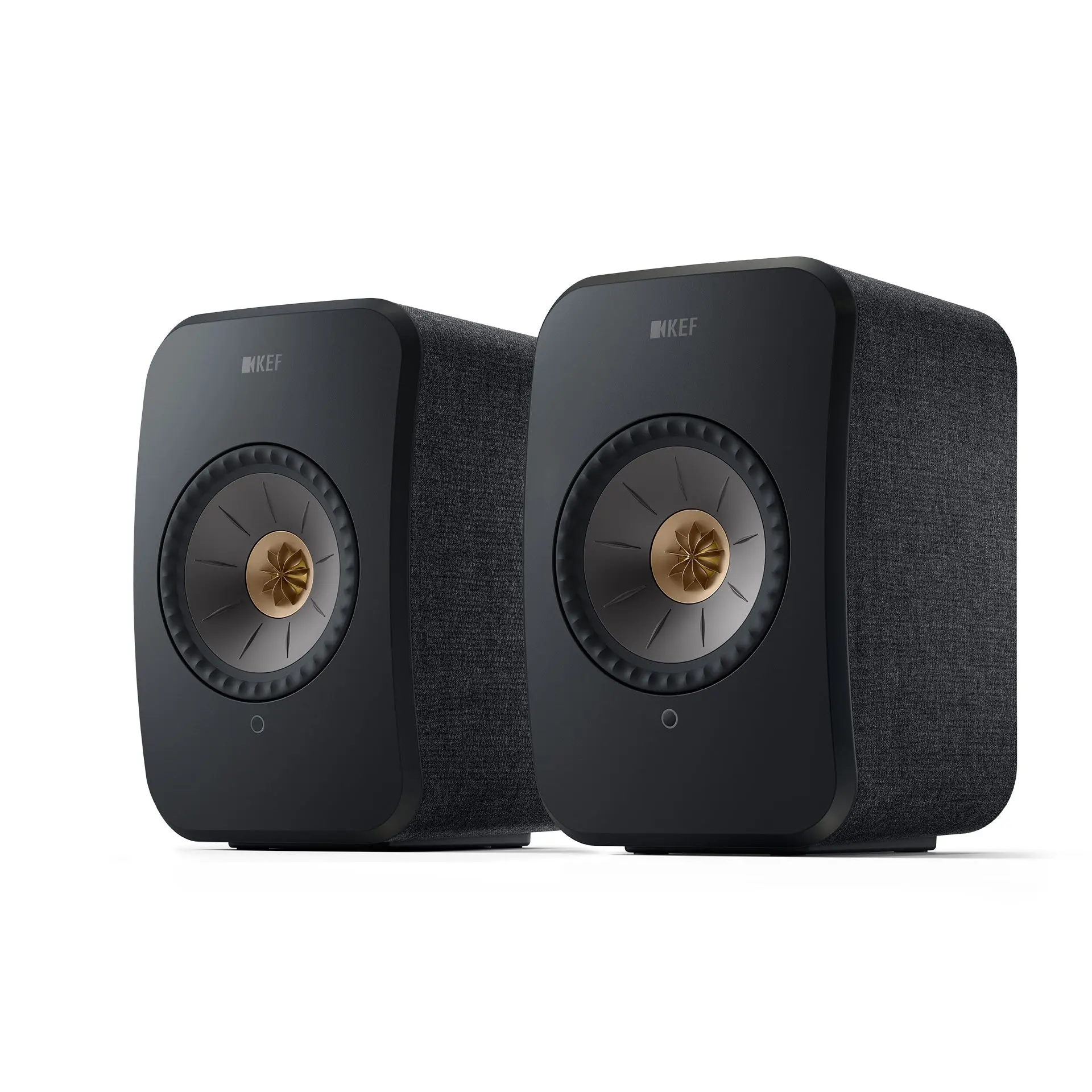 KEF LSX II Powered Audio Speakers Pair - Custom, with Subwoofer, Amplifier, Remote Control, Wireless, Ethernet Cable, USB Type-C, AirPlay 2 Connectivity, Streaming Capability