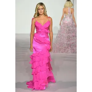 Sherri Hill Ruffled Fitted Prom Dress 56394