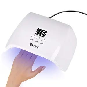 UV Nail Lamp UV Light for Gel Nails, Nail UV Lamp Gel Nail Lamp Professional Fast Curing Light UV Nail Light with 3 Timer Setting Auto Sensor, LED Smart Gel Nail UV Light for Gel Polish
