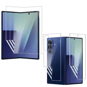 3-In-1 Screen Protector Film Set for Samsung Galaxy Z Fold 7, Front & Back Covers + Inner Display Protection, Durable Phone Accessories