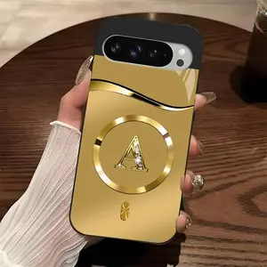Suitable for [Google Pixel 9 Pro Xl] high-end MagSafe phone case，Features a magnetic attachment function，Each of the 26 letters has its own unique characteristics, so you can choose one. YM99