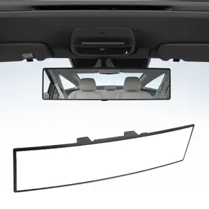 Rear View Mirror, Interior Clip-on Wide AnglePanoramic Rear Mirrors, Universal 11.81 InchPanoramic Convex Rearview Mirror, CarsAccessory, for Cars,SUVs,Trucks, Various KindsVchicles																	