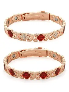 Copper Bracelets for Women , Pure Copper Magnetic Bracelet with 3500 Gauss Effective Magnets#BlackFriday #Fashionweek Stackable Bracelets, Fashionable Bracelet