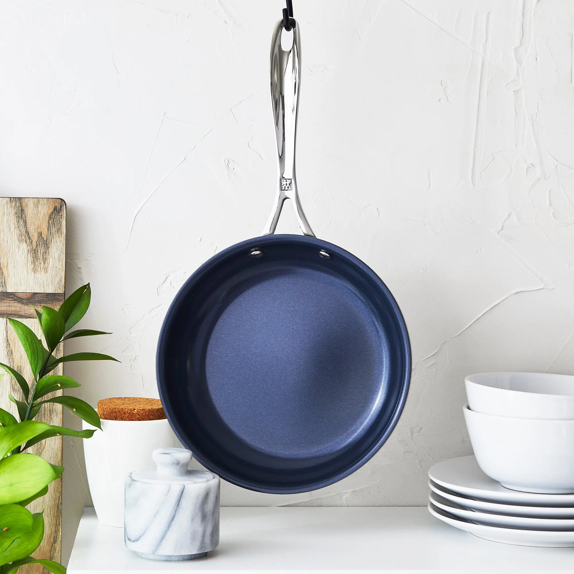 Zwilling Clad CFX Stainless Steel Ceramic Nonstick 8" Fry Pan